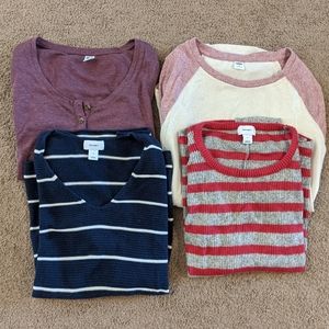 Bundle of small long sleeve shirts